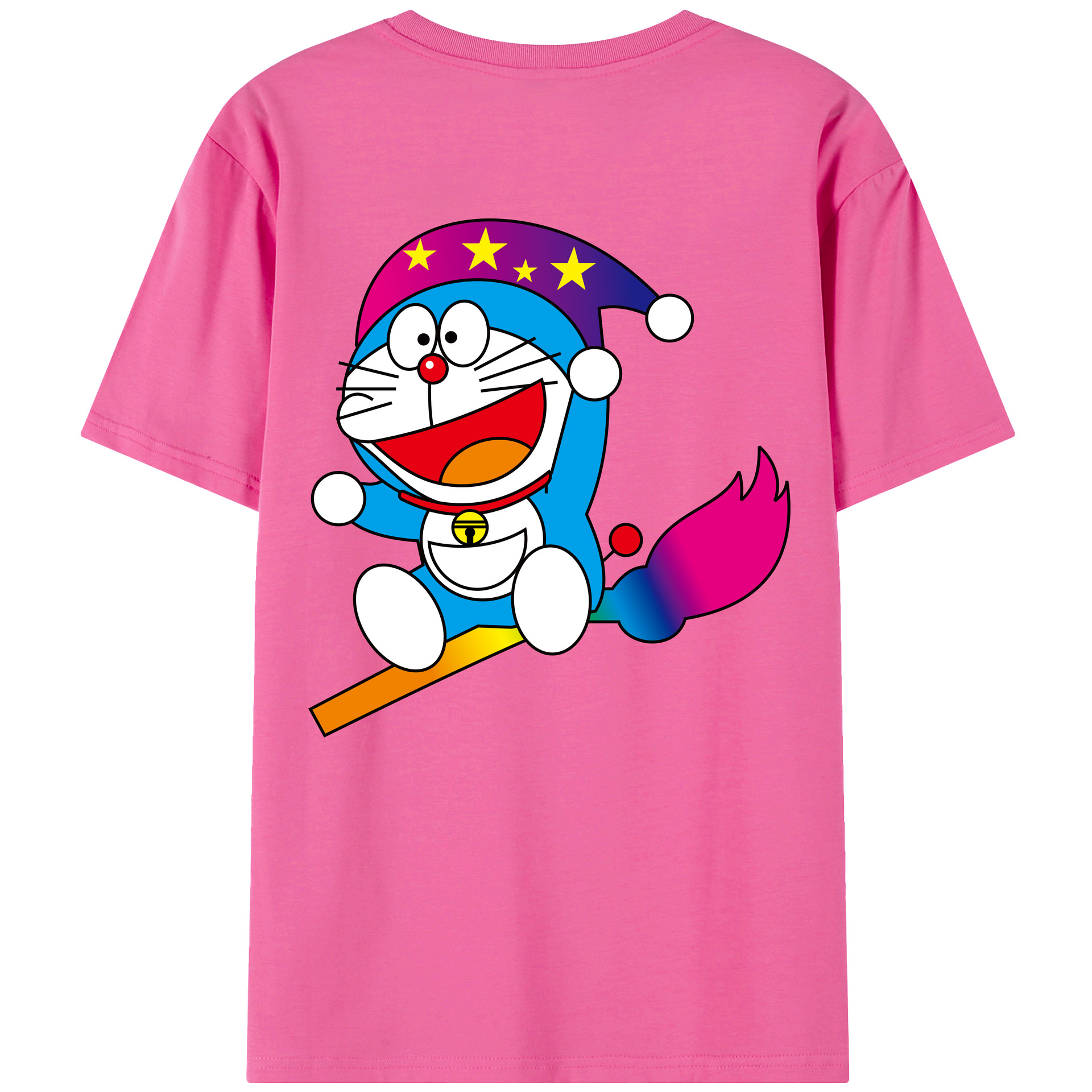 （画像用） ドラえもん Doraemon レディース半袖Tシャツ(バックプリント)